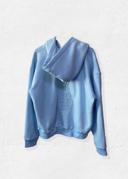 Boxy Fit Hoodie | Powder Blue