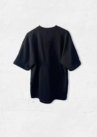 Boxy Fit T-Shirt | Jet Black