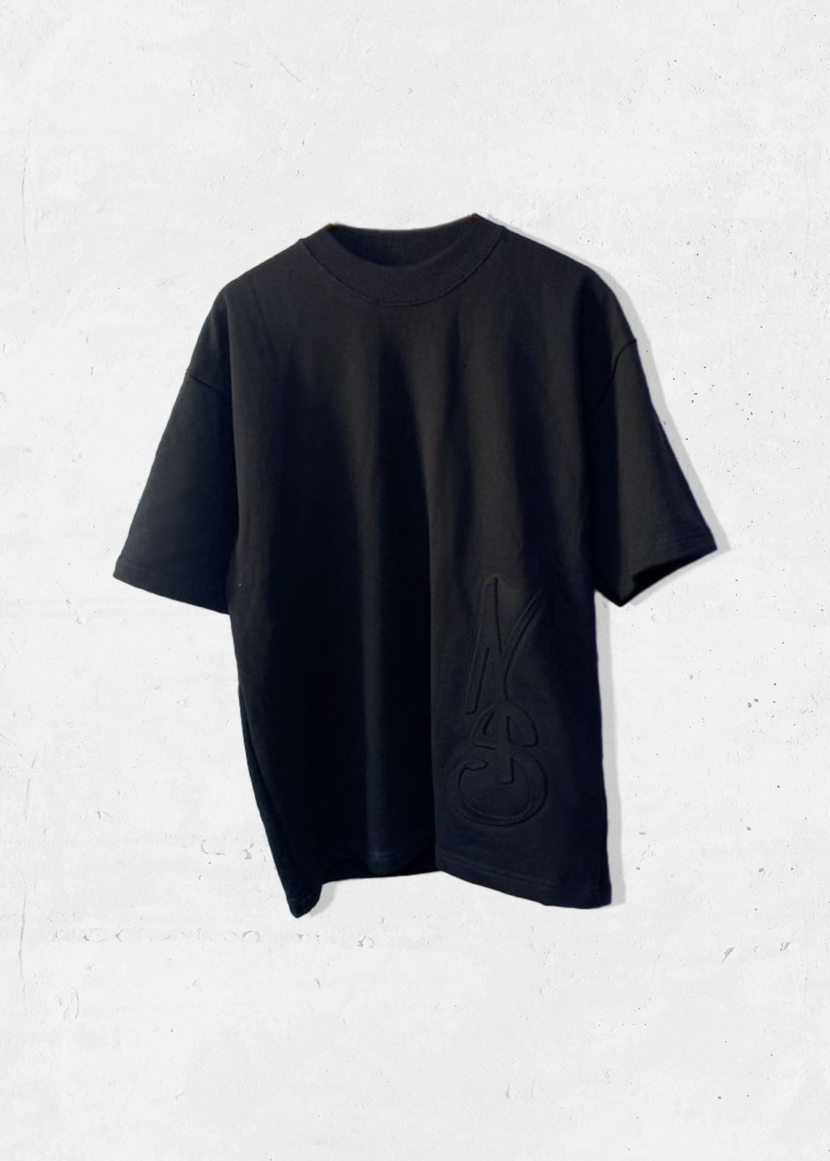 Boxy Fit T-Shirt | Jet Black