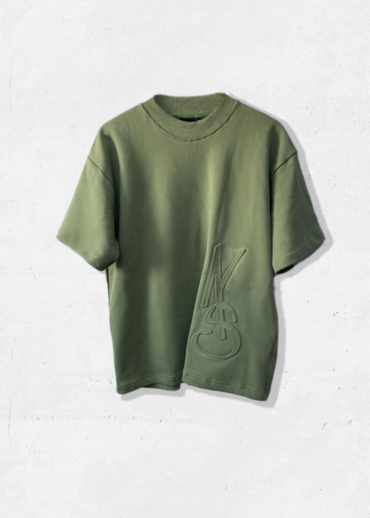 Boxy Fit T-Shirt | Army Green